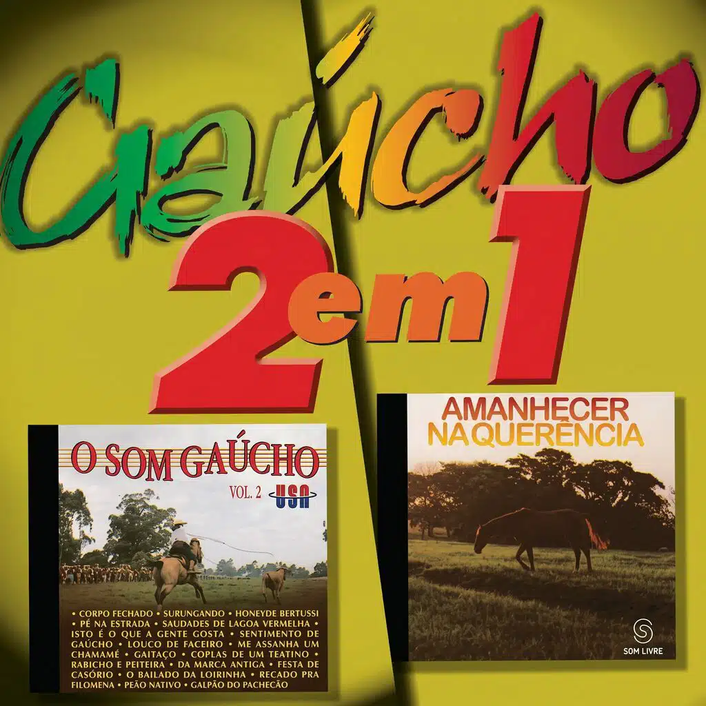 GAÚCHO 2 EM 1: O SOM GAÚCHO VOL. 2 E AMANHECER NA QUERÊNCIA