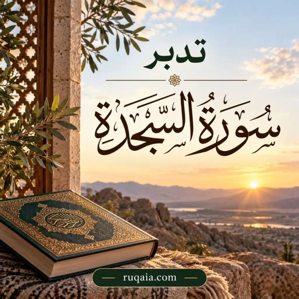 تدبر سورة السجدة الحلقة السادسة: آية ٢٣-٢٤