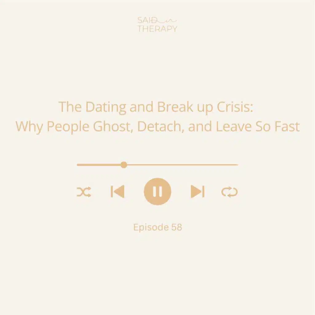 The Dating and Break up Crisis: Why People Ghost, Detach, and Leave So Fast