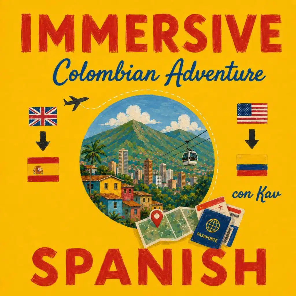 Immersive Spanish - Colombia Adventure - Episode 8 - Comuna 13