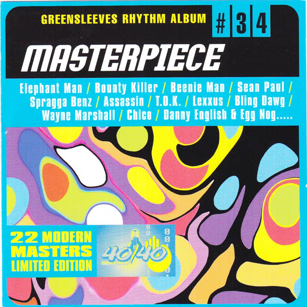 Greensleeves Rhythm Album #34: Masterpiece