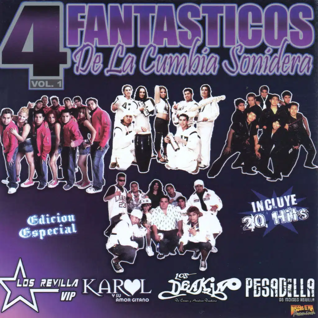 V4 Fantasticos De La Cumbia Sonidera, Vol. 1