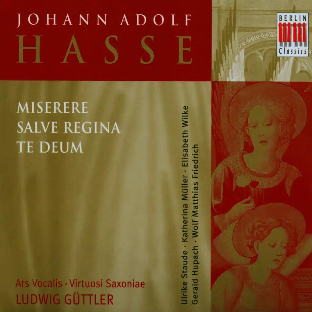 Hasse: Misere Salve Regina Te Deum