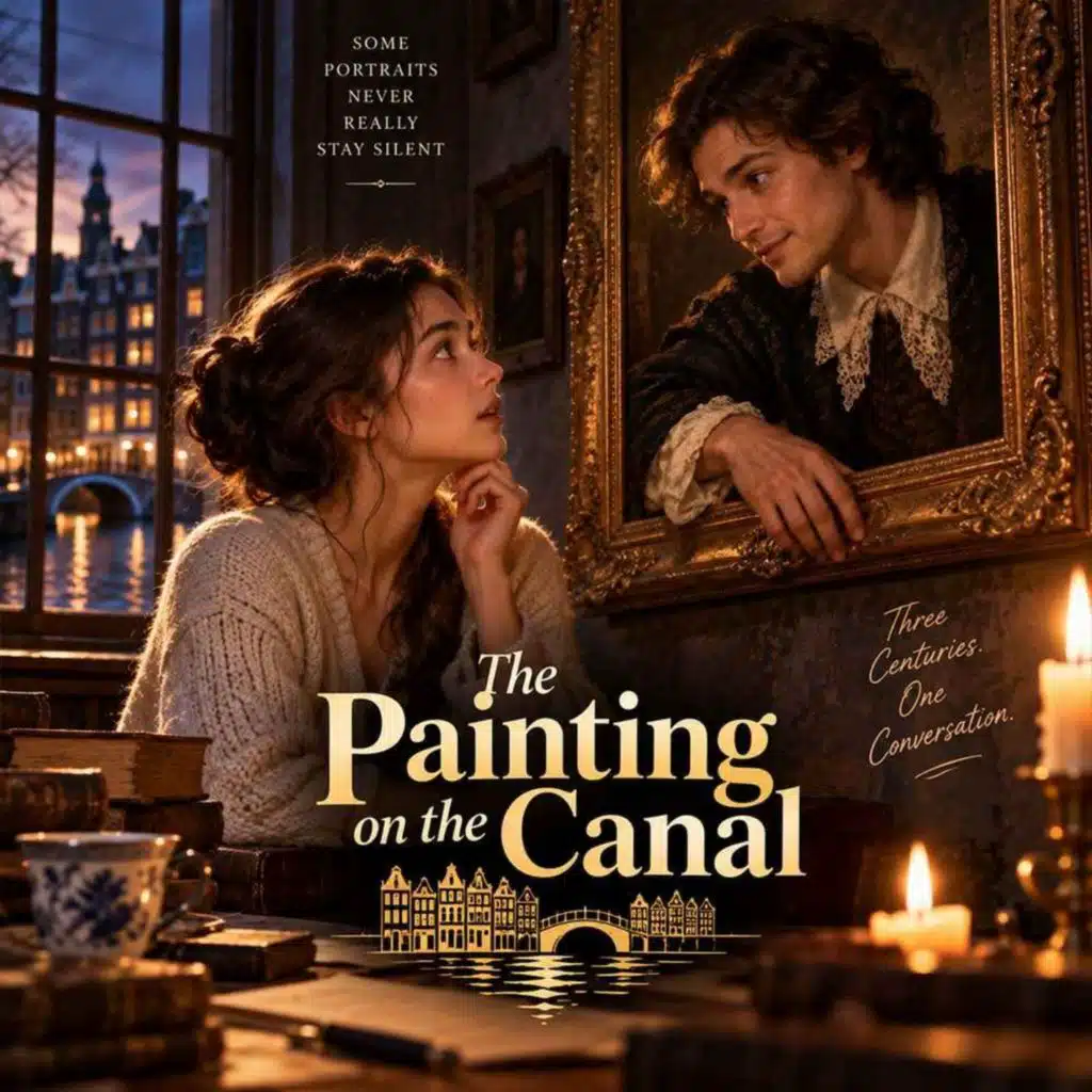 388 | Short Story: The Painting on the Canal (Intermediate English Story)