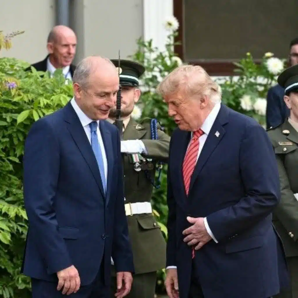 Saudi pipeline, Trump in Ireland and Celine in Paris