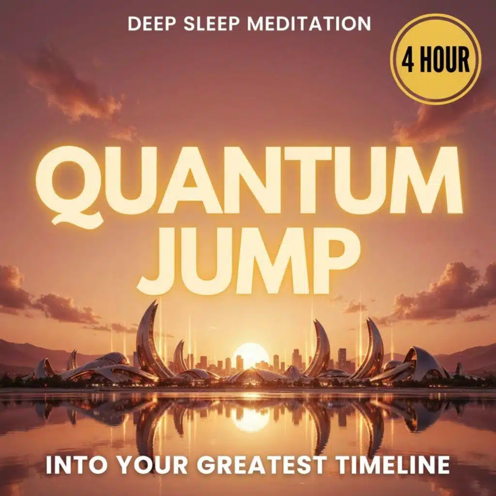 Deep Sleep Meditation  - 4 Hour Quantum Jump into Your Greatest Timeline