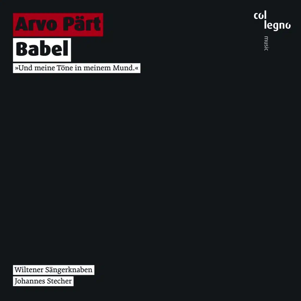 Arvo Pärt: Babel