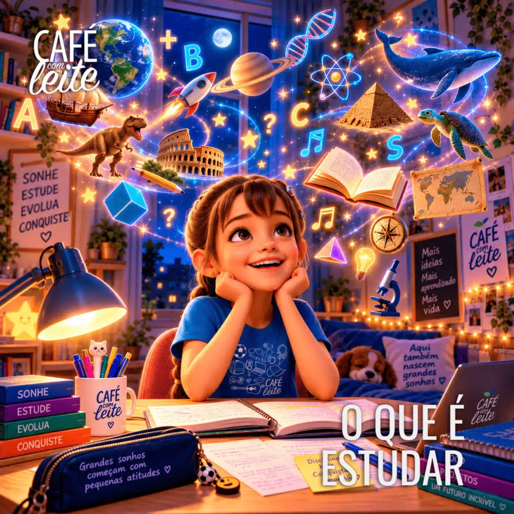Café Com Leite Especial - O que é Estudar