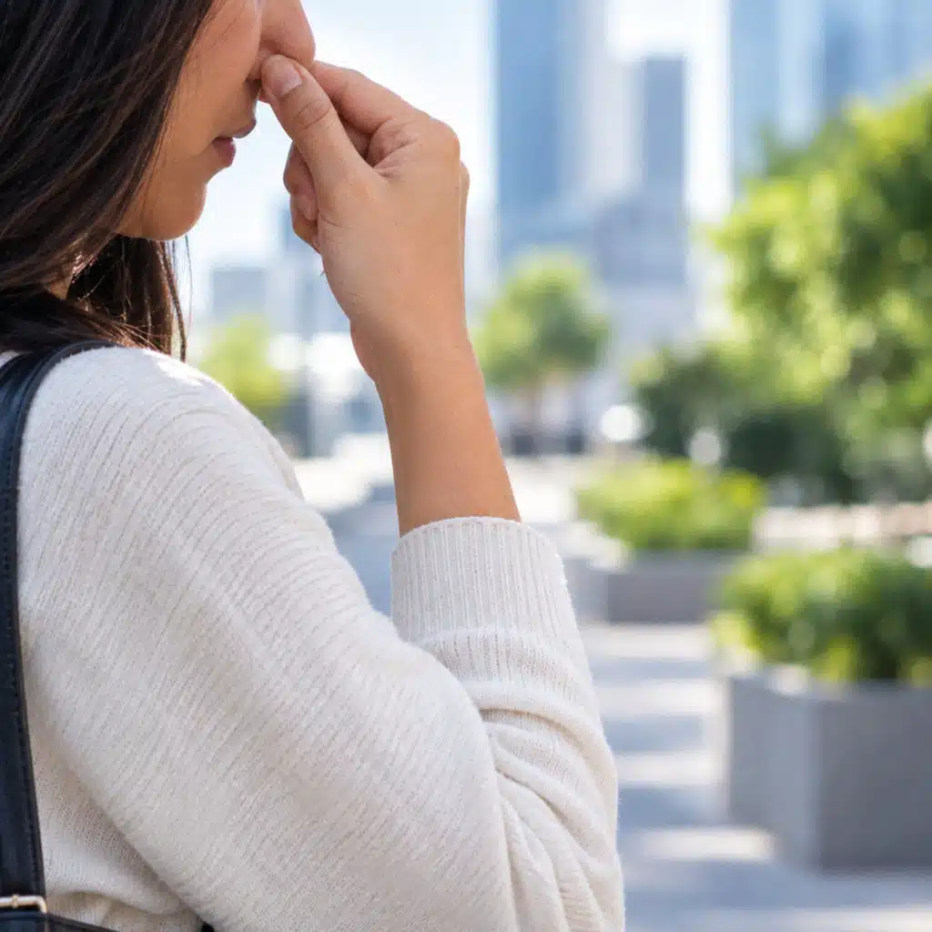 How does an unpleasant smell affect you?