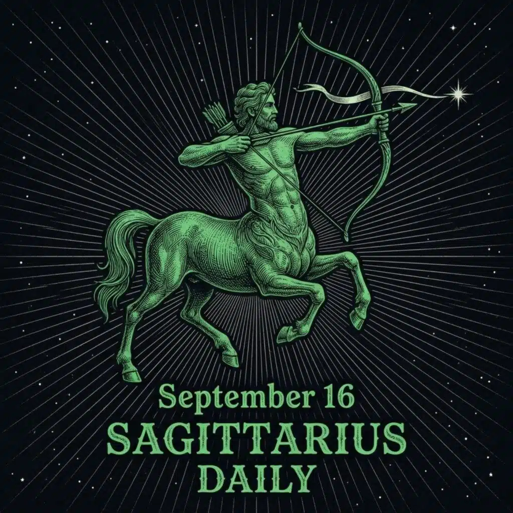 Wednesday, September 16, 2026 Sagittarius Horoscope Today