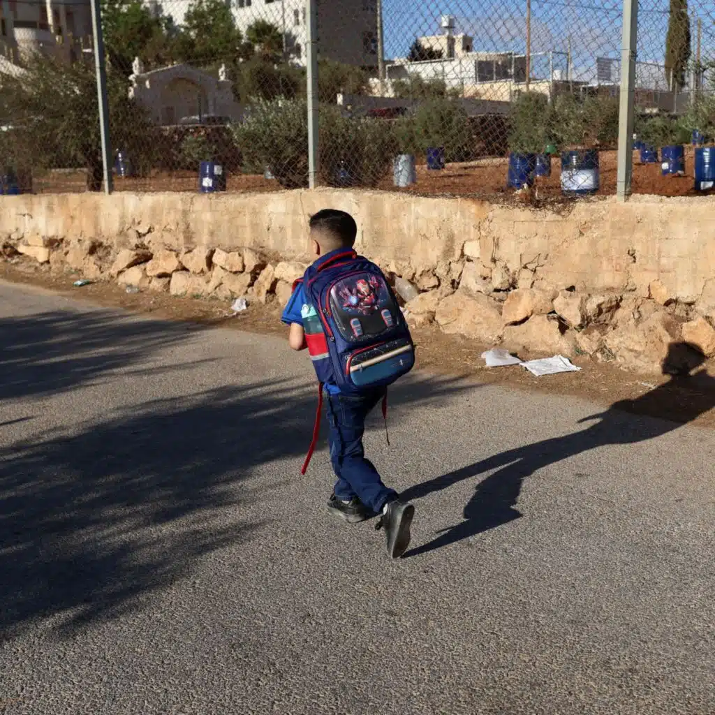 The Palestinian school under siege