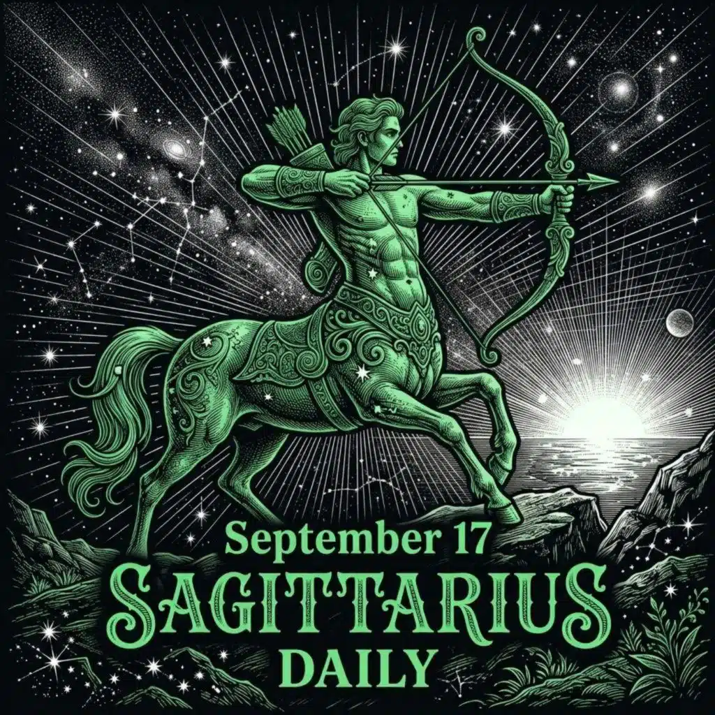 Thursday, September 17, 2026 Sagittarius Horoscope Today