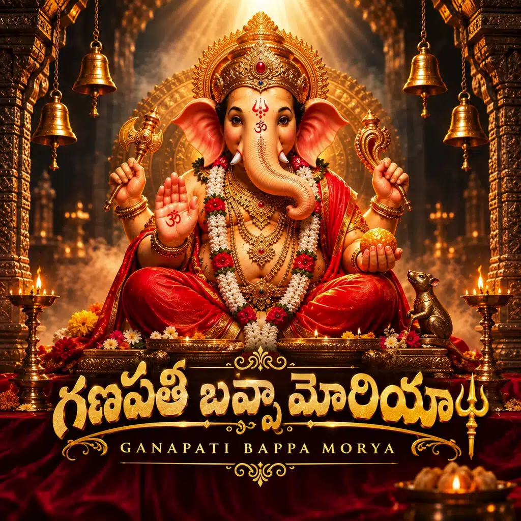 గణపతి బప్పా మోరియా | Ganapathi Bappa Morya | Telugu Devotional Song