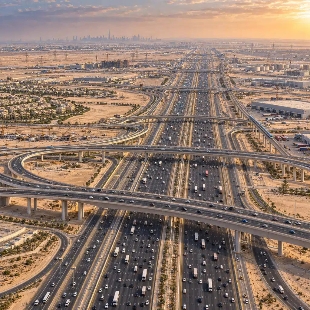 Dubai’s new 80km road: can it keep up with the city’s growth?