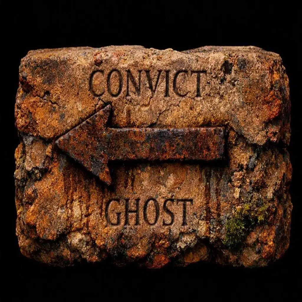 Convict Ghost-iron and the lash