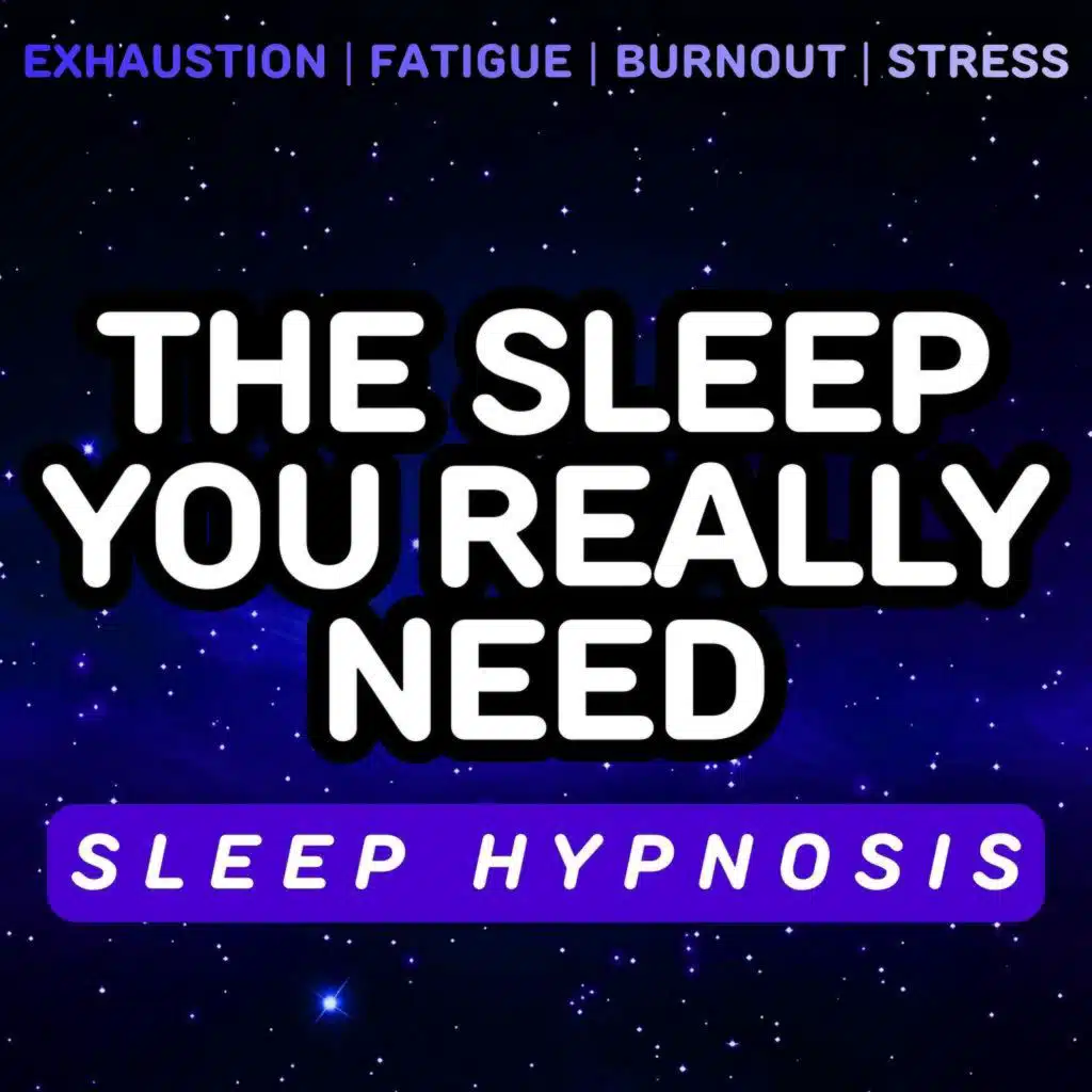 FULL NIGHT HEALING SLEEP | Sleep Hypnosis for Exhaustion, Fatigue, Burnout