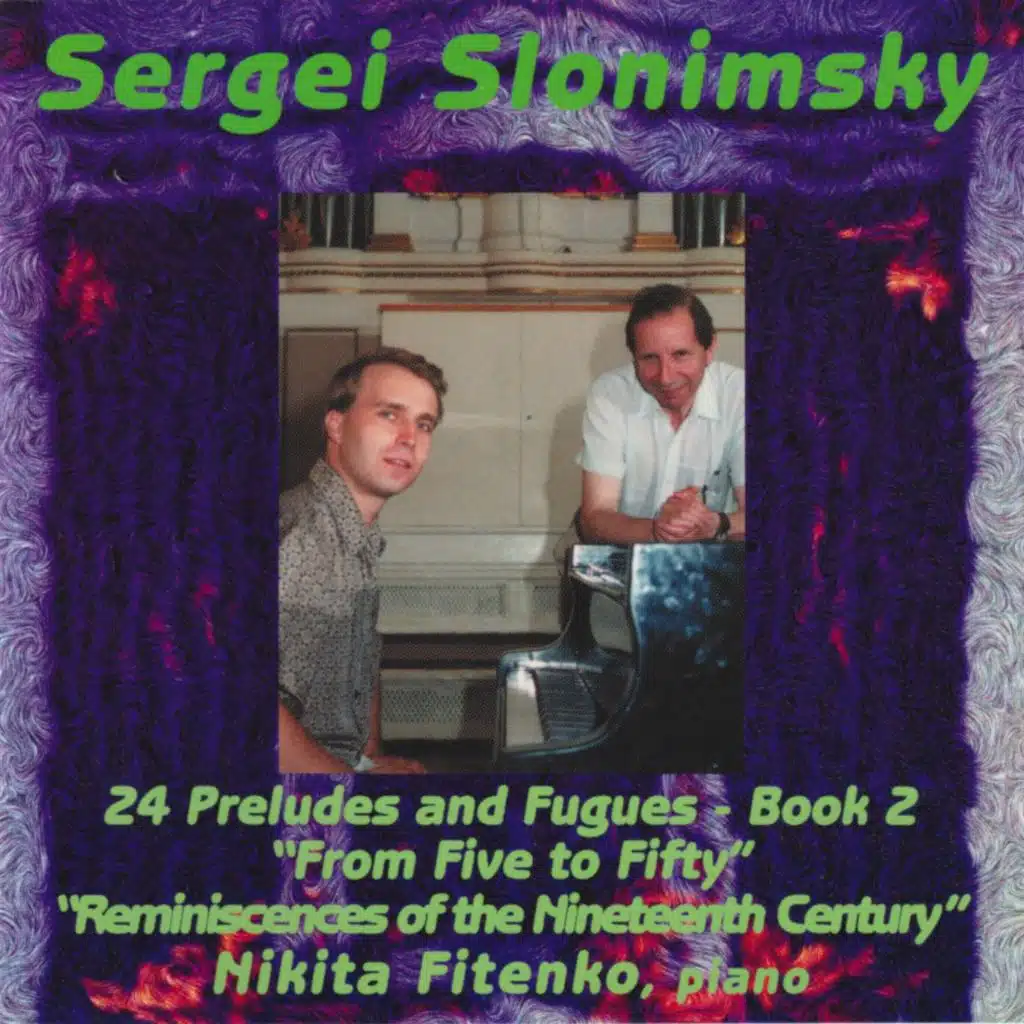 Slonimsky: Piano Music, Volume 2
