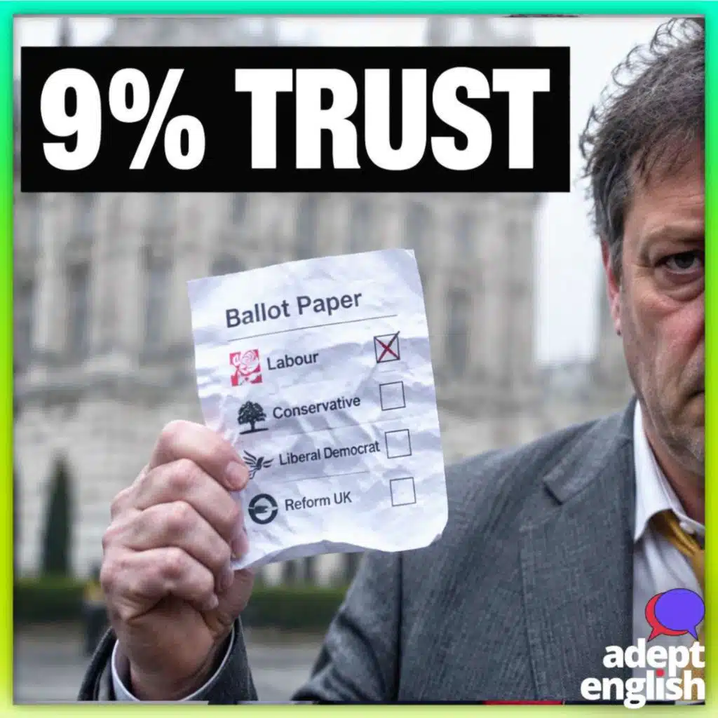 92% Trust Nurses. Just 9% Trust Politicians. Why? [English Vocabulary: Trust] Ep 880