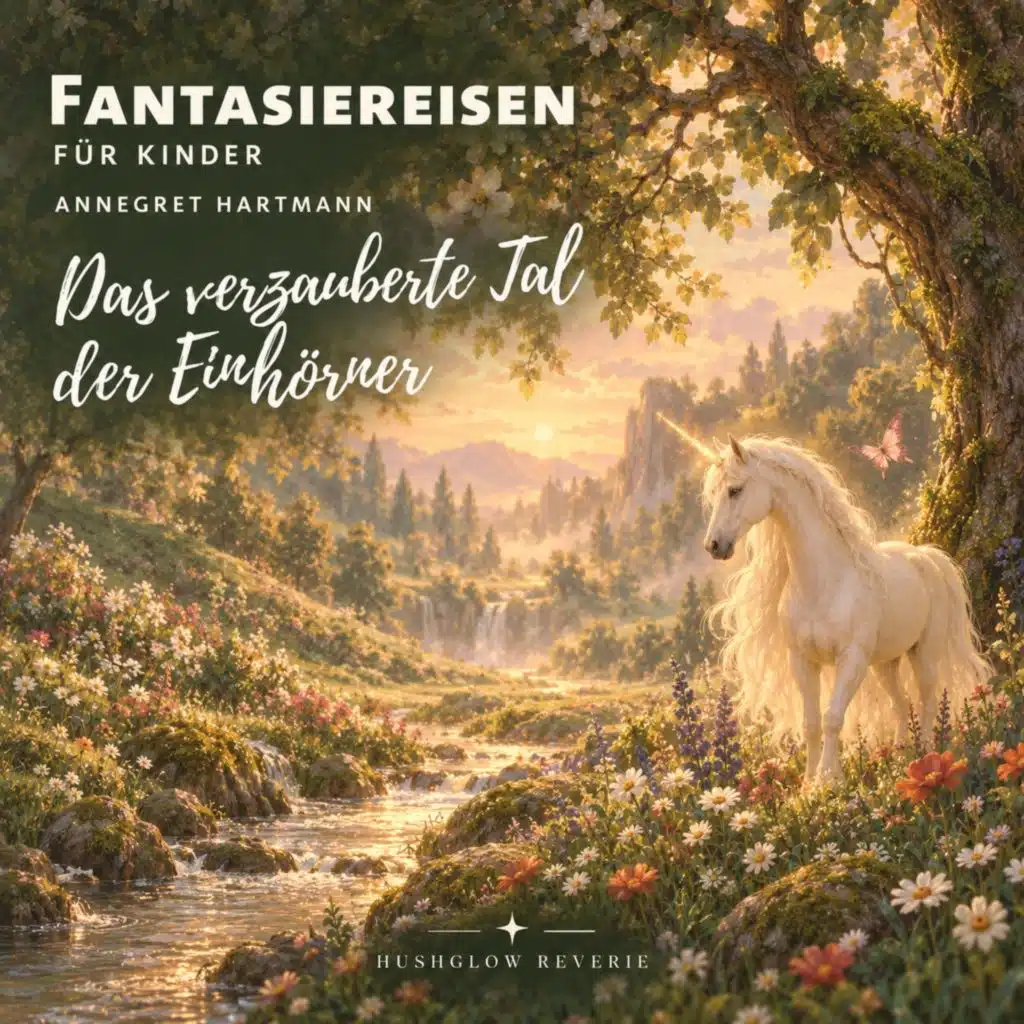 Das verzauberte Tal der Einhörner - Fantasiereisen für Kinder - Hushglow Reverie