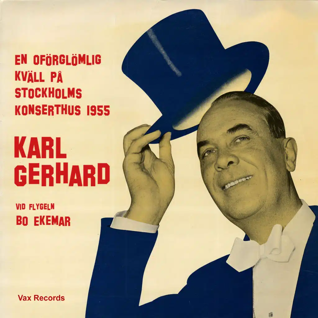 En oförglömlig kväll på Stockholms Konserthus 1955 (Live)