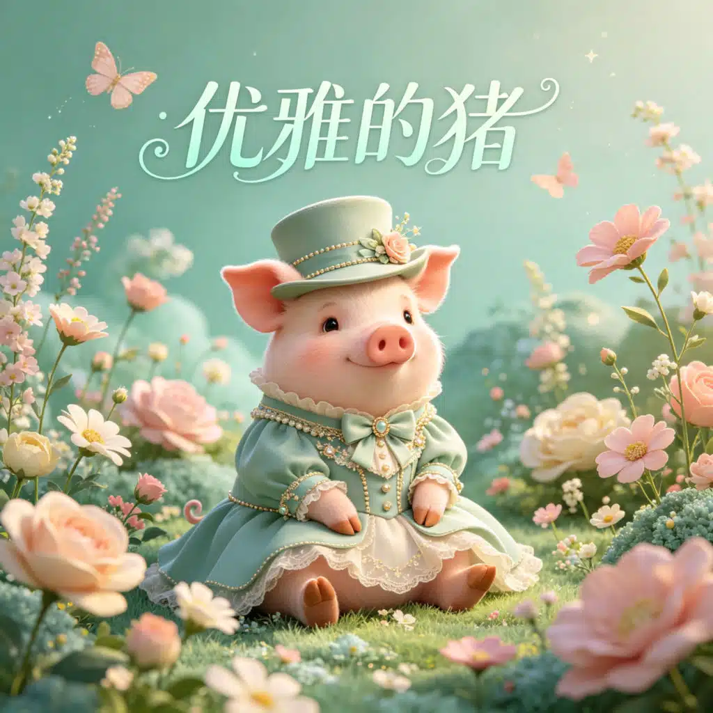 优雅的猪