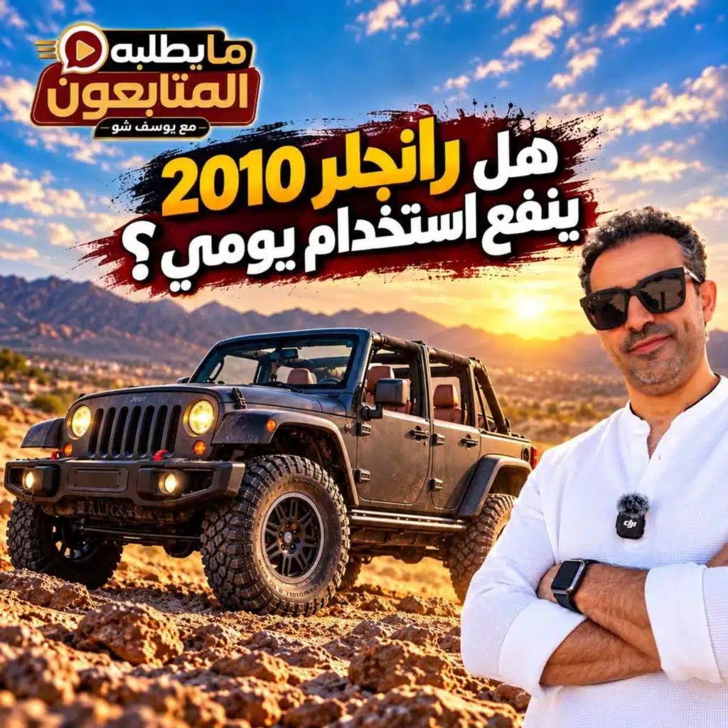 هل رانجلر 2010 ينفع استخدام يومي؟ وهل يعيش معك نص مليون كم؟
