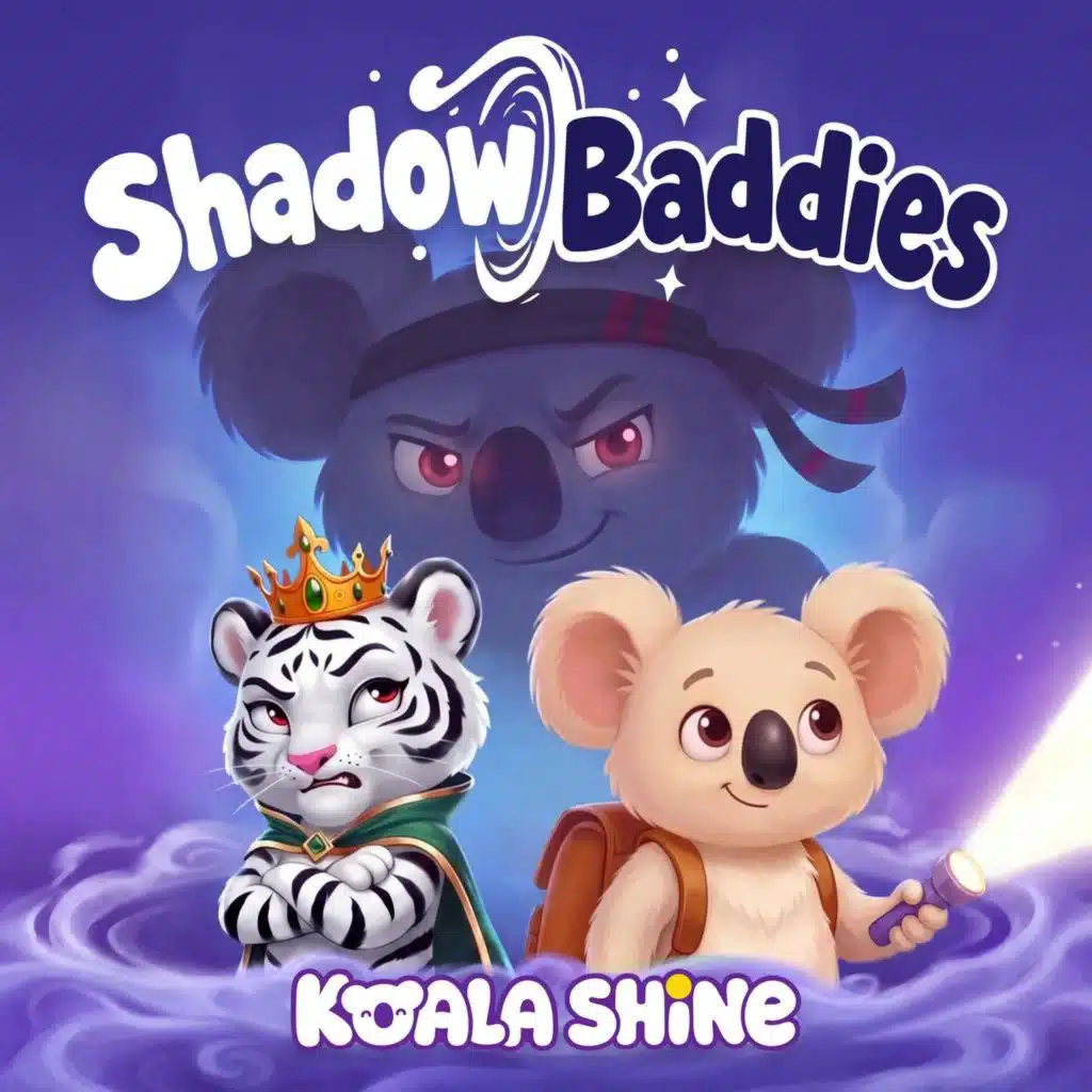 Something Strange Is Coming to Koala Shine… Meet the Shadow Baddies! 😱🖤