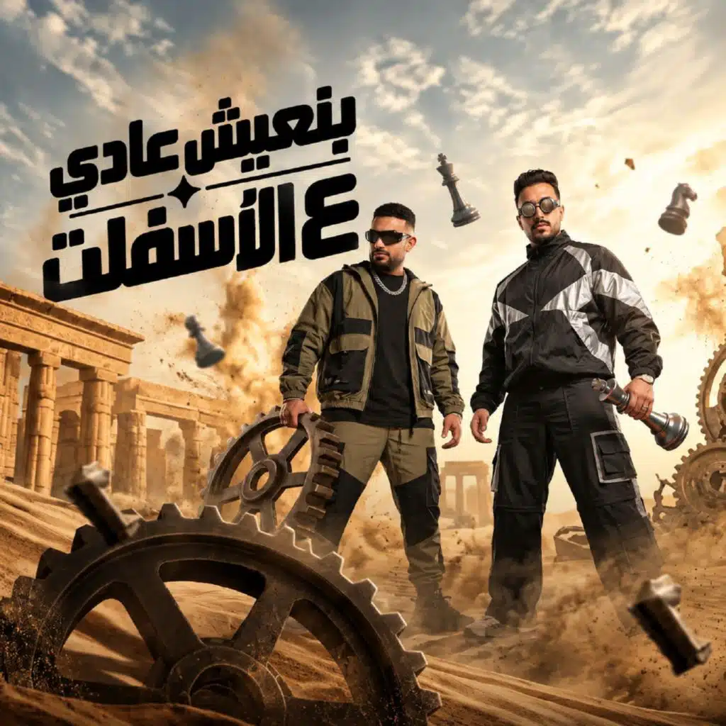 بنعيش عادي علي الاسفلت (انتي تخصي وعارفين)