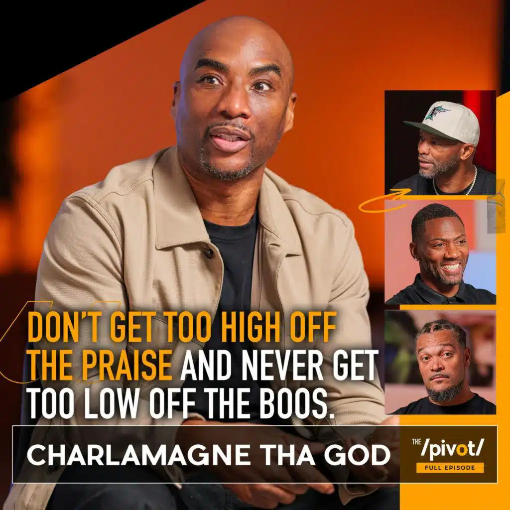 Charlamagne tha God on becoming a media mogul, culture, ownership, Breakfast Club, Kevin Hart, Jay Z, Kaepernick, missteps, tuning out public opinion, advice from his dad that has guided his journey and the side of Lenard McKelvey the world doesn't see.