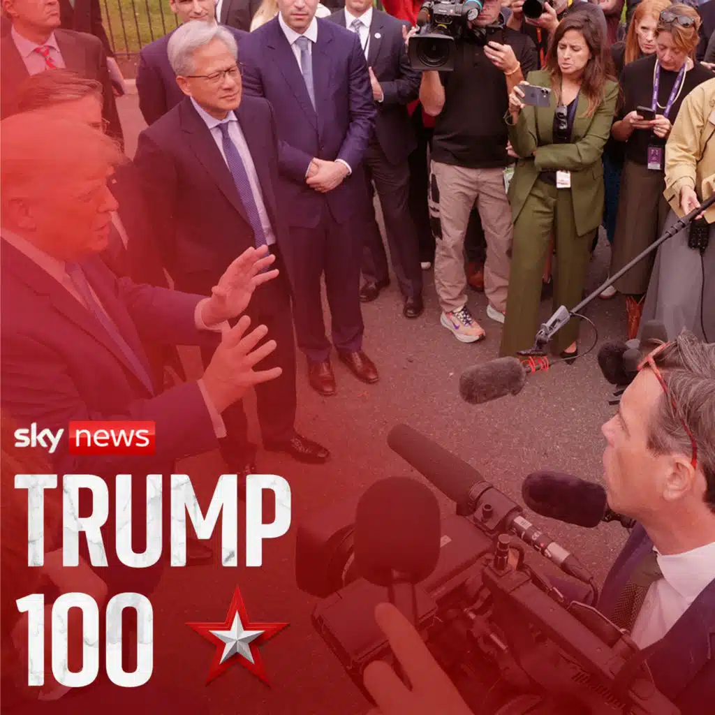 Sky News speaks to Trump at the White House - on AI, and RAF Fairford