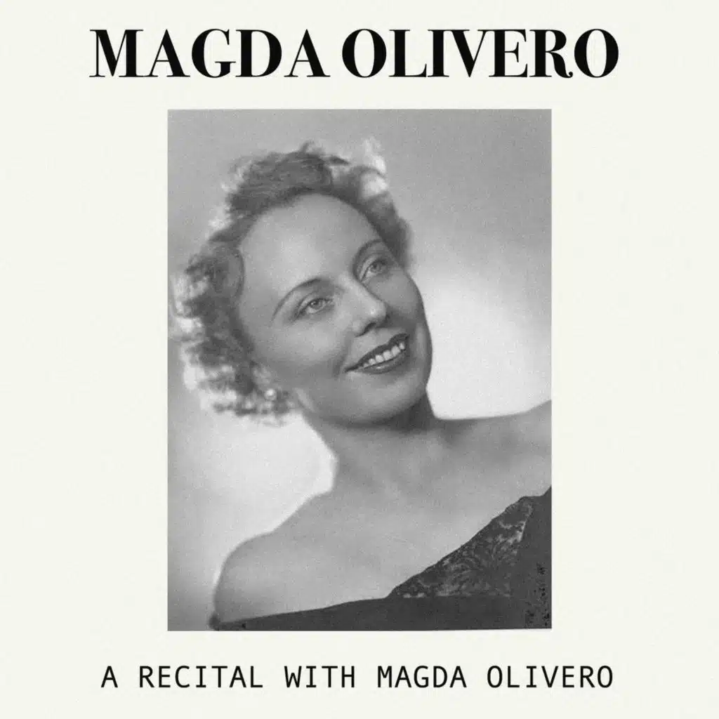 A Recital with Magda Olivero (Live)