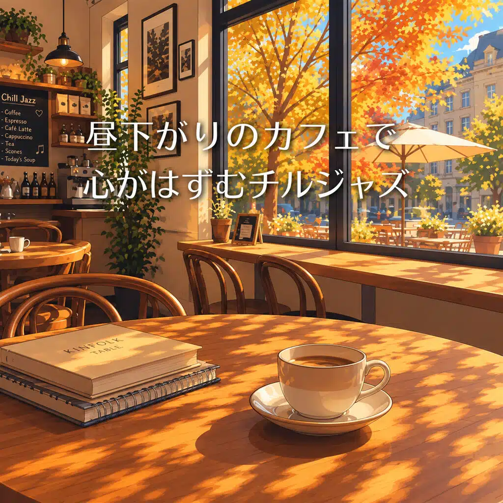 昼下がりのカフェで心がはずむチルジャズ