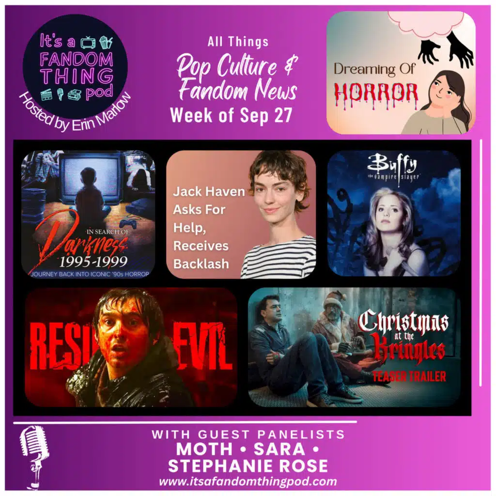 Pop Culture and Fandom News for the Week of September 27th