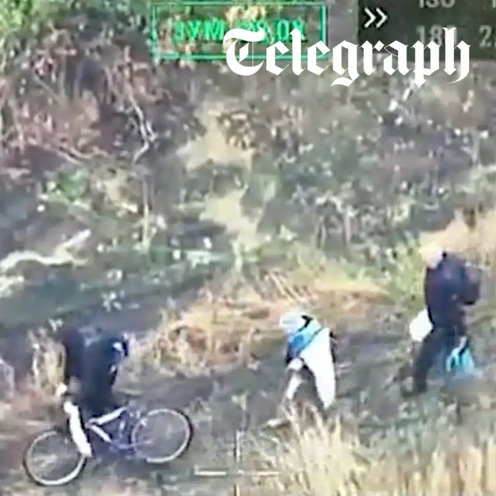 Fleeing Russians using Ukrainian civilians as 'human shields' in Kharkiv