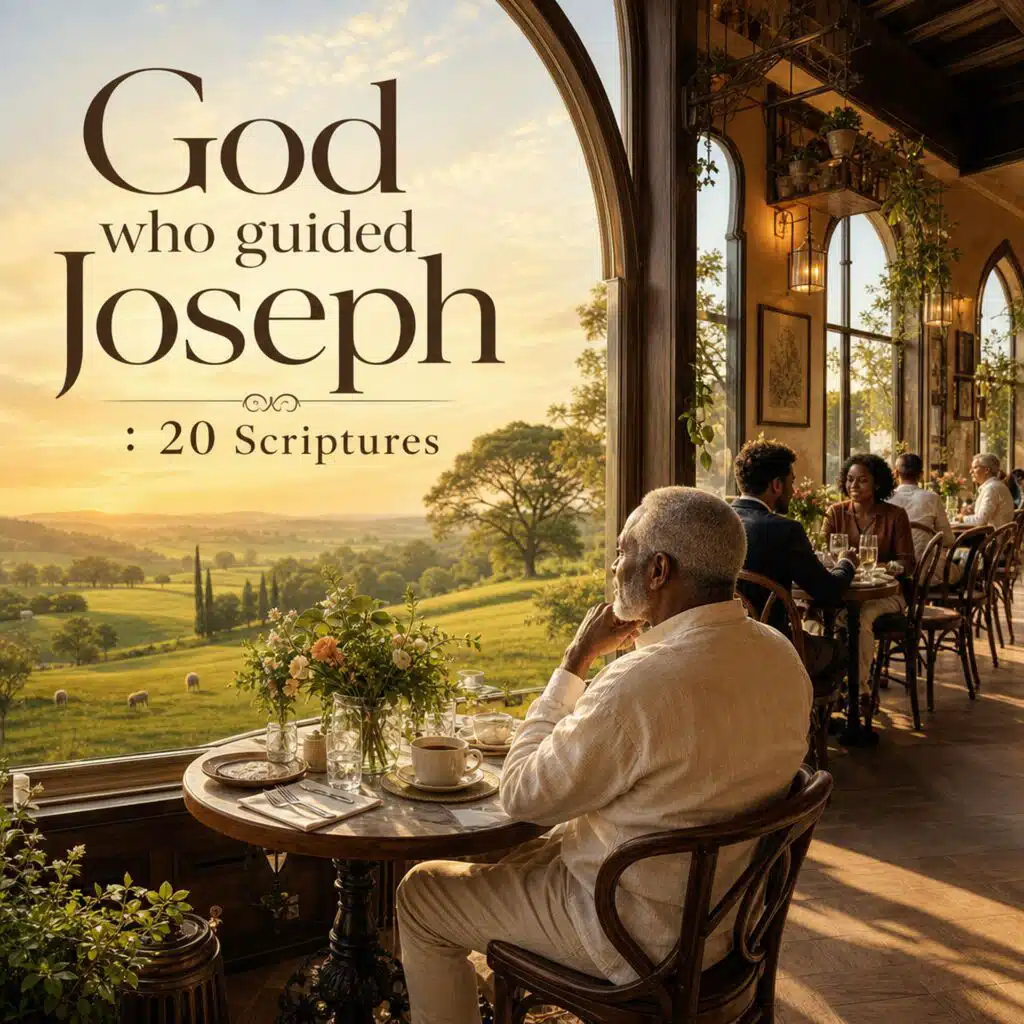 God who guided Joseph : 20 Scriptures