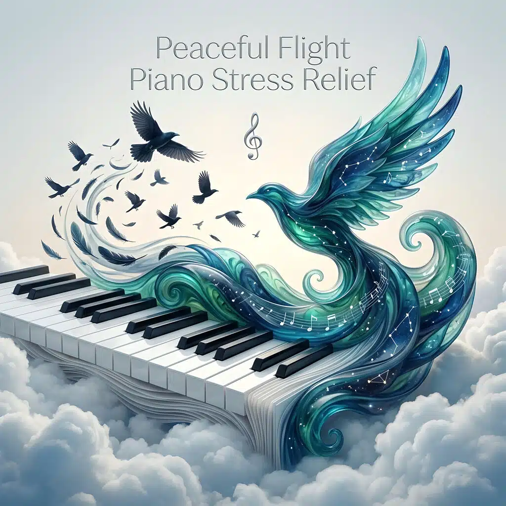 Peaceful Flight Piano Stress Relief