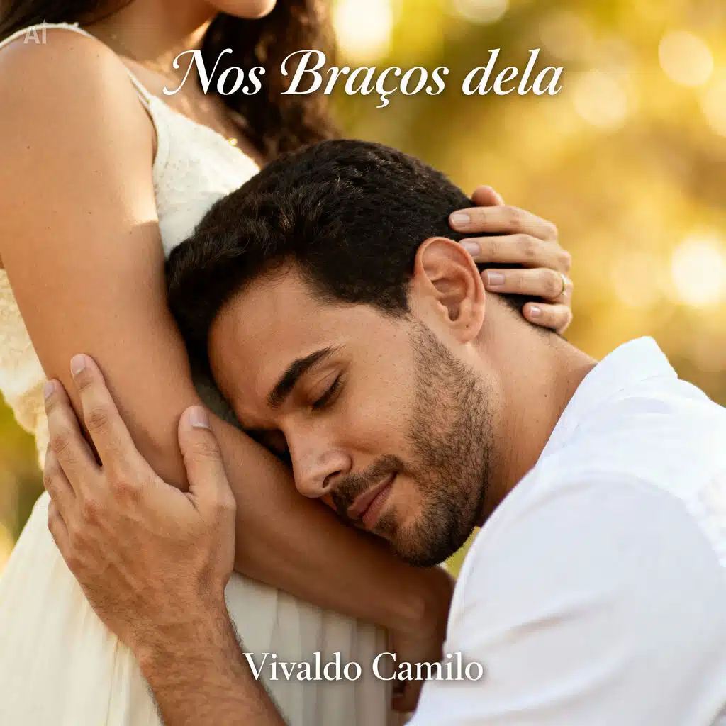 Nos braços dela