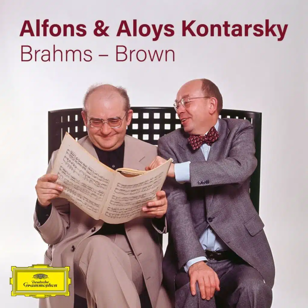 Alfons & Aloys Kontarsky: Brahms – Brown