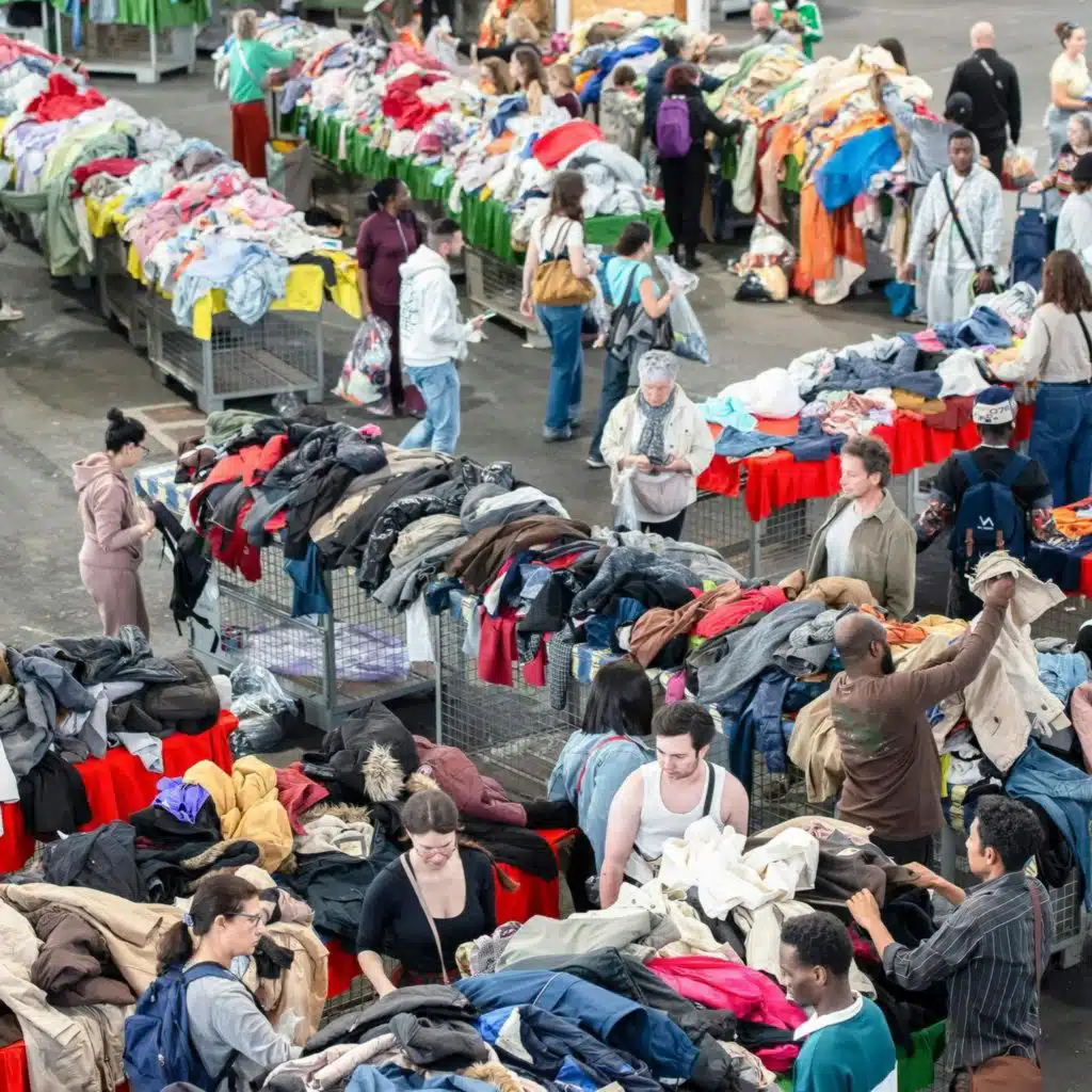 Mass-produced fashion slop
