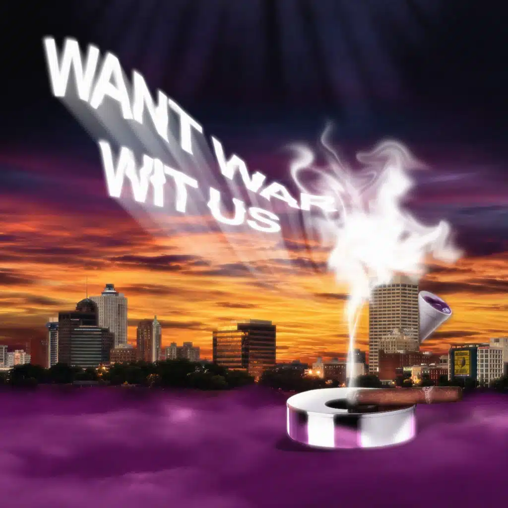 WANT WAR WIT US