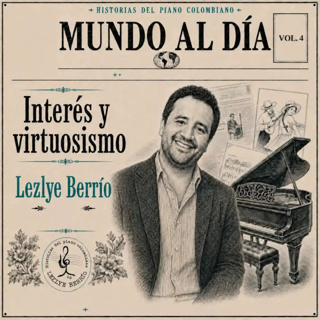 Historias del Piano Colombiano - Mundo al Día, Interés y Virtuosismo, Vol.4