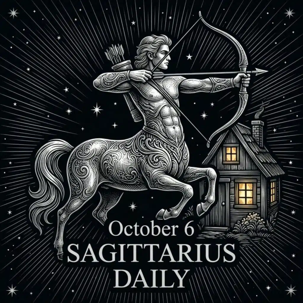 Tuesday, October 6, 2026 Sagittarius Horoscope Today
