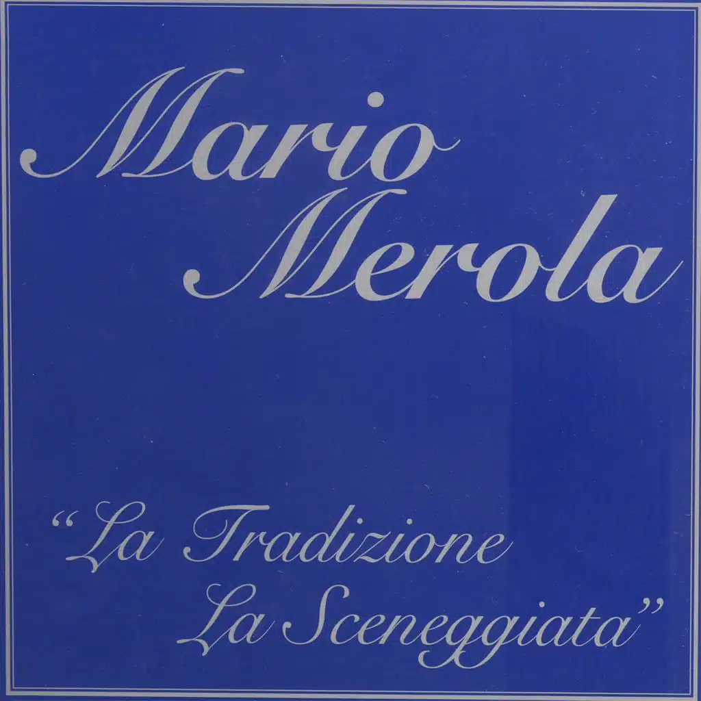 La tradizione la sceneggiata