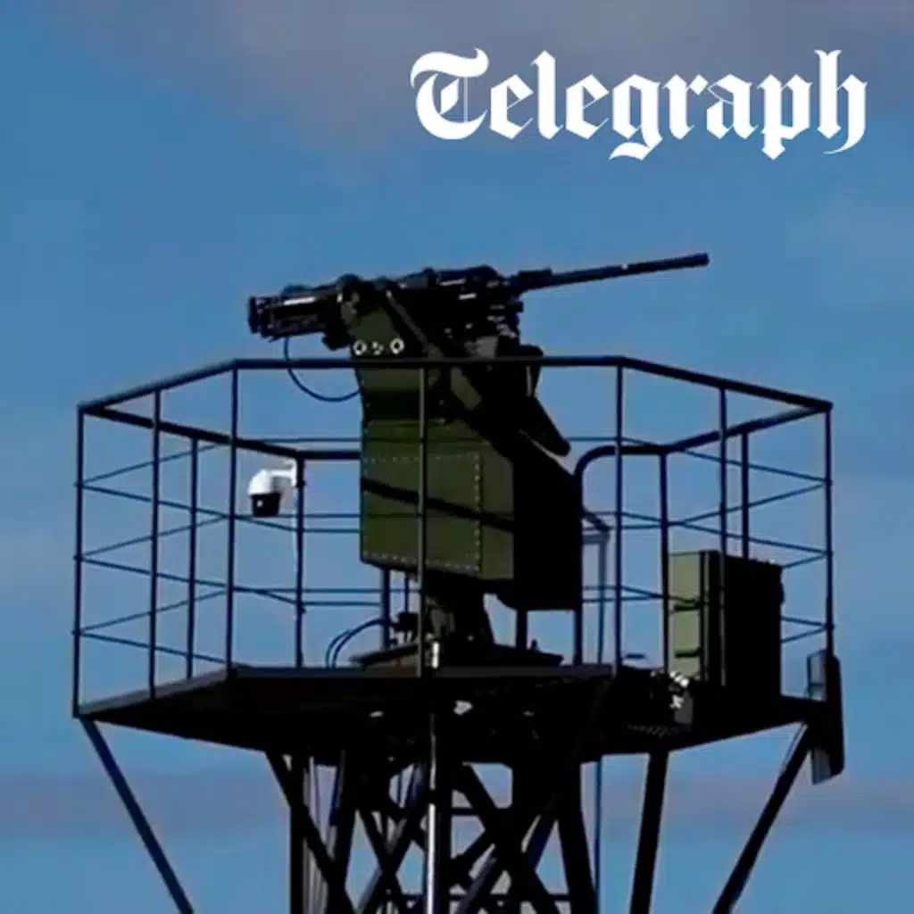 Ukraine uses AI machine guns for first time & drone swarm sets fire to Russian oil site