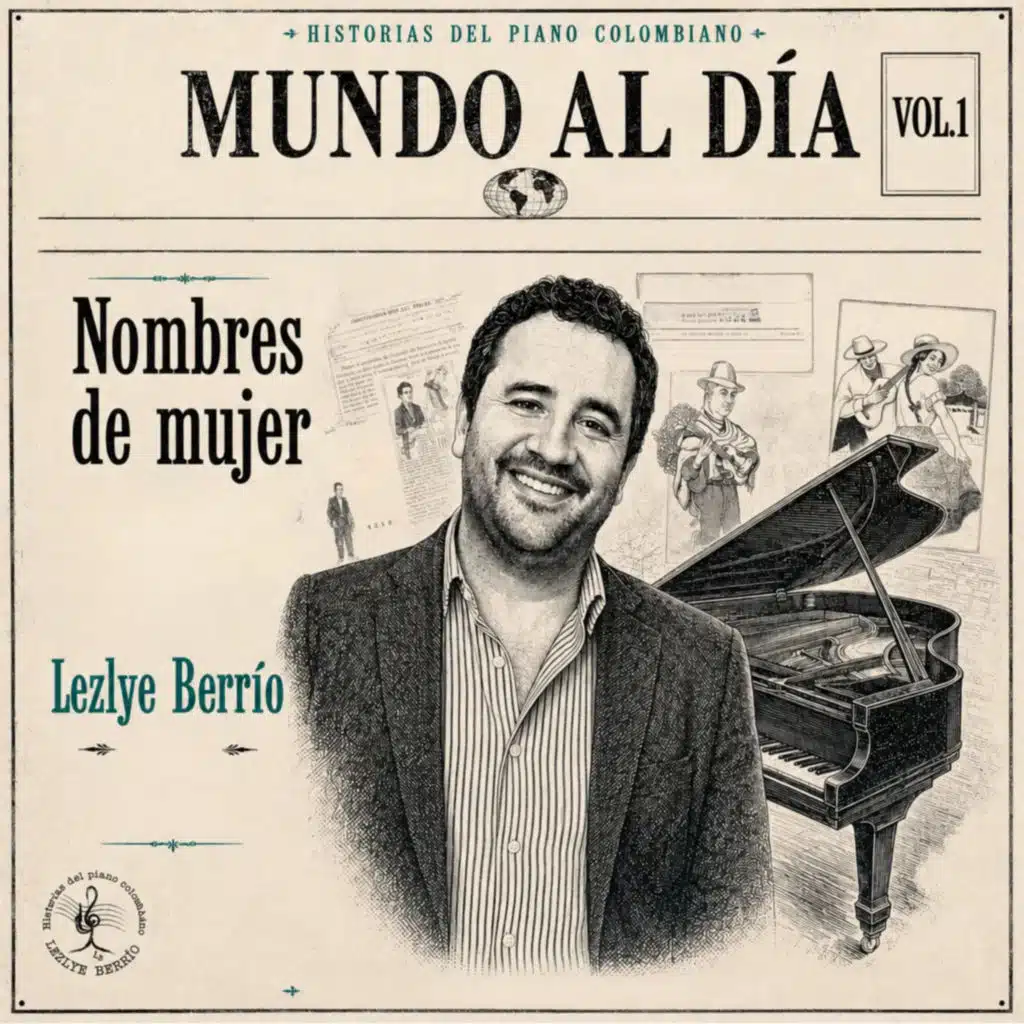 Historias del Piano Colombiano - Mundo al Día, Nombres de Mujer Vol.1