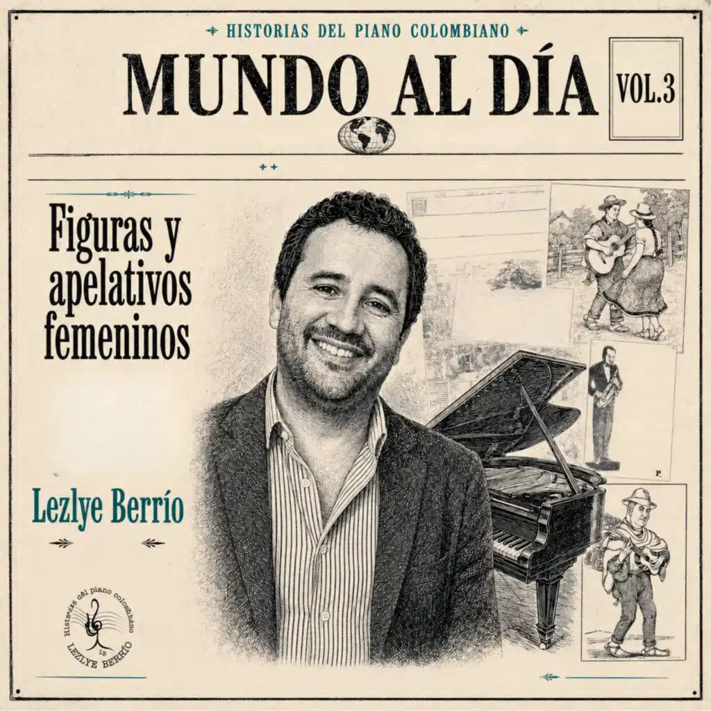 Historias del Piano Colombiano - Mundo al Día, Figuras y Apelativos Femeninos Vol.3