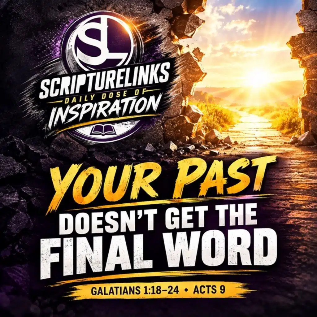 Your Past Does Not Get The Final Word