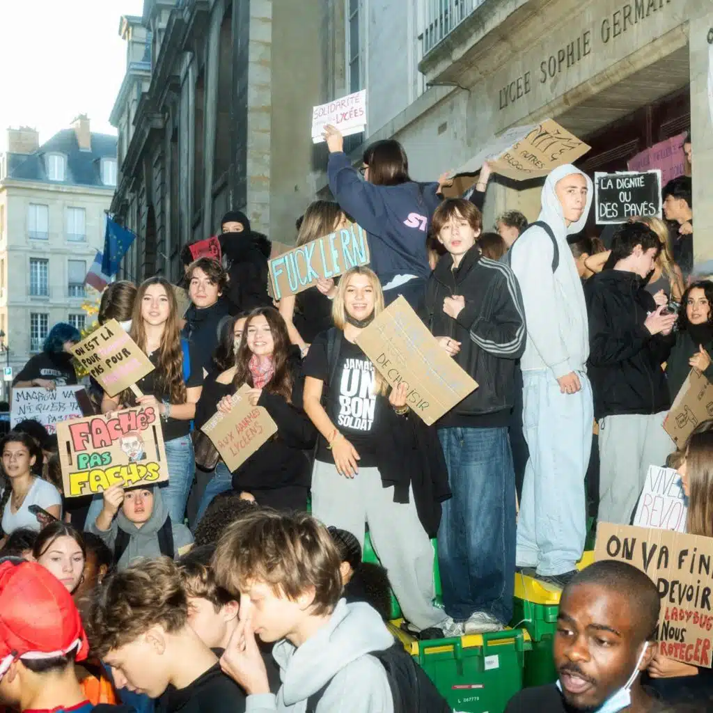 France’s teens versus the riot police