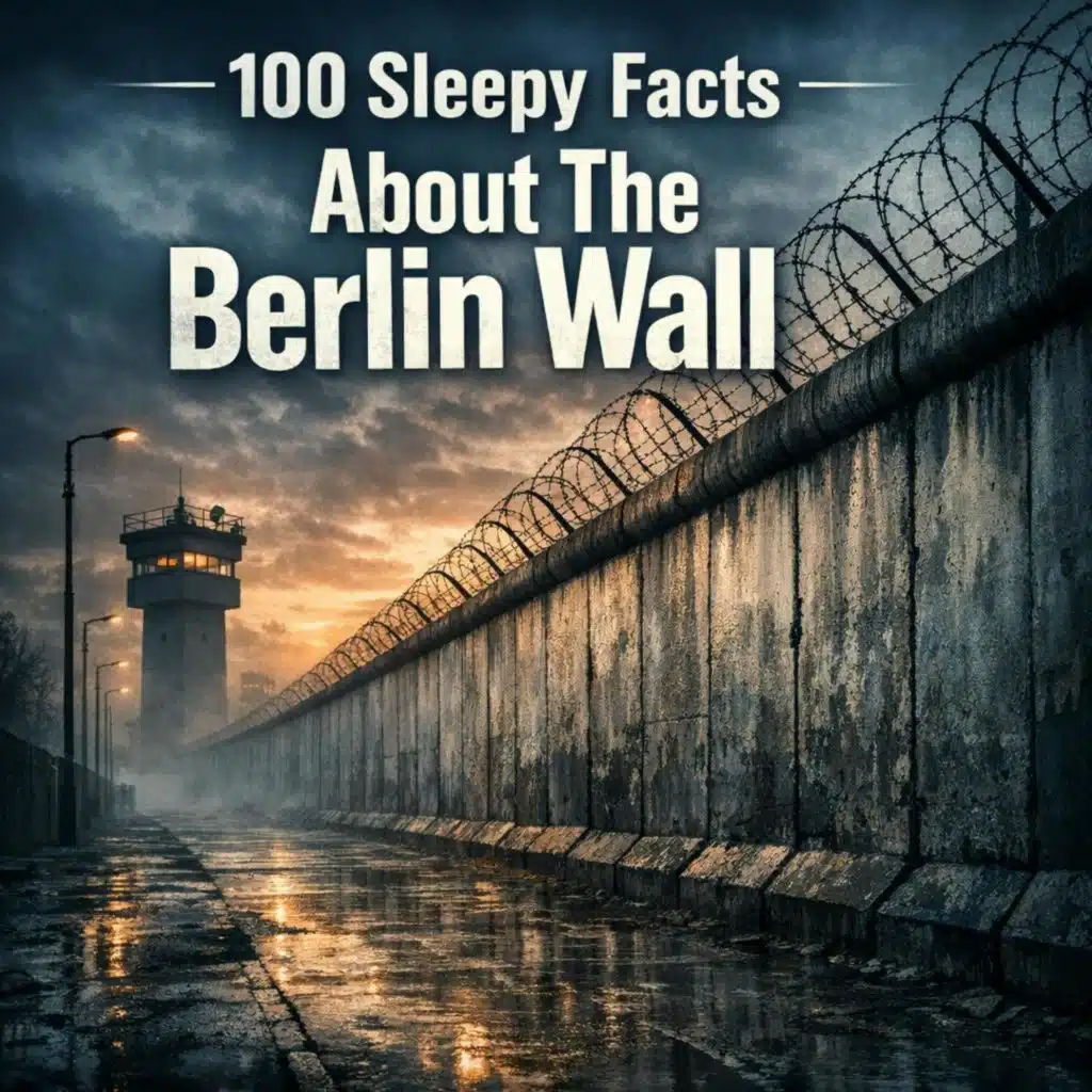 100 Sleepy Facts About the Berlin Wall — Fall Asleep to History With a Calm Journey Through a Divided City