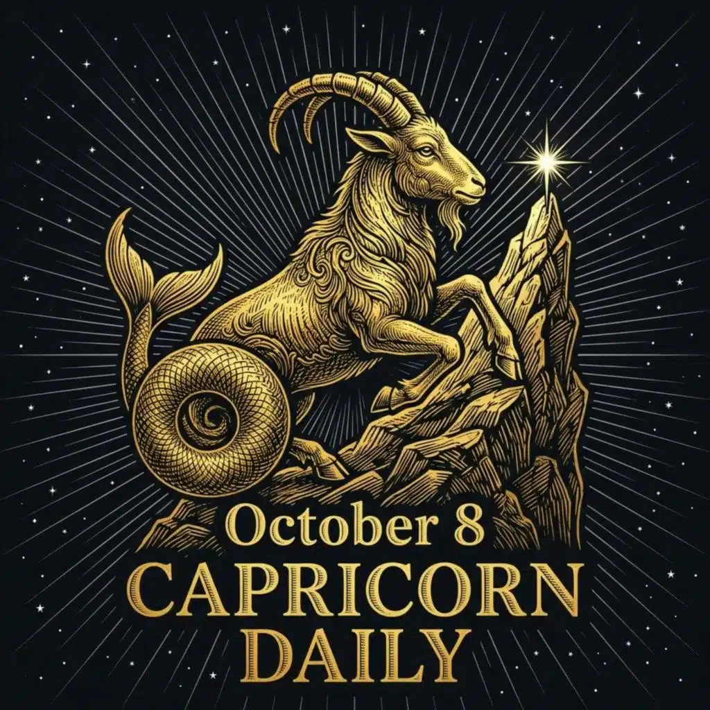 Thursday, October 8, 2026 Capricorn Horoscope Today